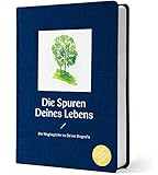 Die Spuren Deines Lebens/Schreibe Deine Biografie | DIY Biographie | Wegbegleiter Tagebuch | Selbstreflexion & Qualitätszeit Buch | strukturierter Guide zur eigenen Biographie