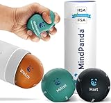 MindPanda Geist & Körper Gel-Stressball für Erwachsene – Handtherapie Anti Stress Bälle Quetschbälle mit drei Dichten – Angst und Stressabbau – Griffstärkender Handtrainer, Fingertrainer