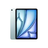 Apple 11" iPad Air (M2): Liquid Retina Display, 128 GB, 12 MP Querformat Frontkamera/12 MP Rückkamera, WLAN 6E, Touch ID, Batterie für den ganzen Tag – Blau