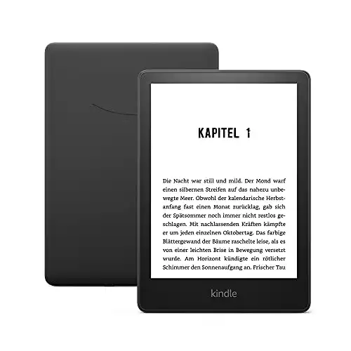 Kindle Paperwhite (16 GB) – Jetzt mit 6,8-Zoll-Display (17,3 cm) und verstellbarer Farbtemperatur – ohne Werbung – Schwarz