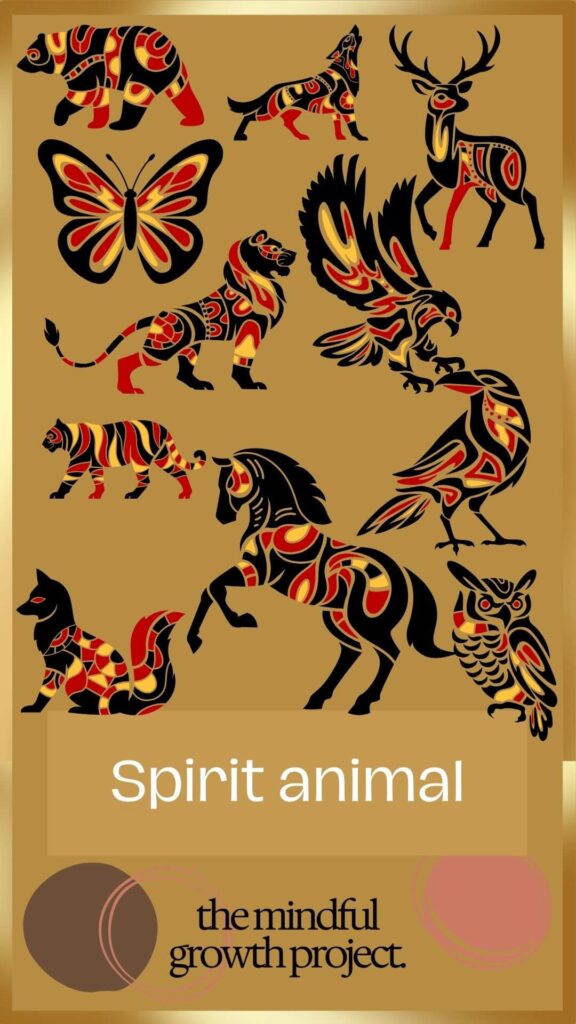 Grafik zum Thema Spirit Animal.